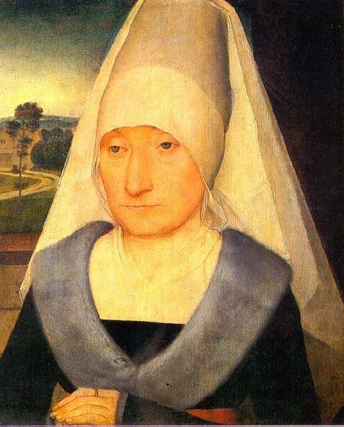 Hans Memling Portrait of an Old Woman Germany oil painting art